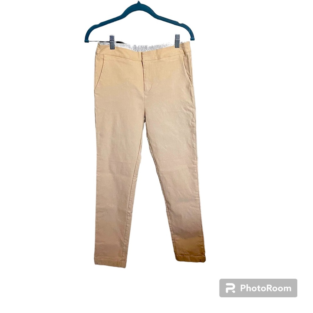Timing Womens Size M Tan Ankle Tapered Pants